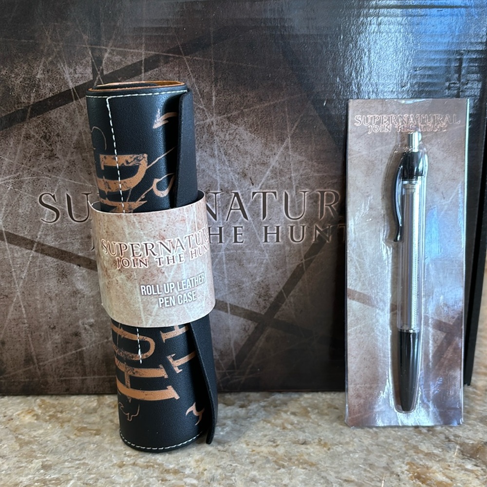 Supernatural Pen and leather case